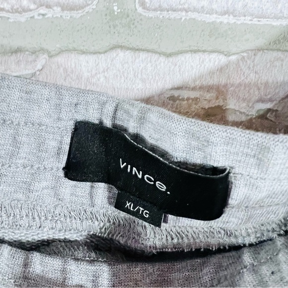 Vince Men's French Terry Heather Gray Jogger Pants Size XL - Picture 12 of 14